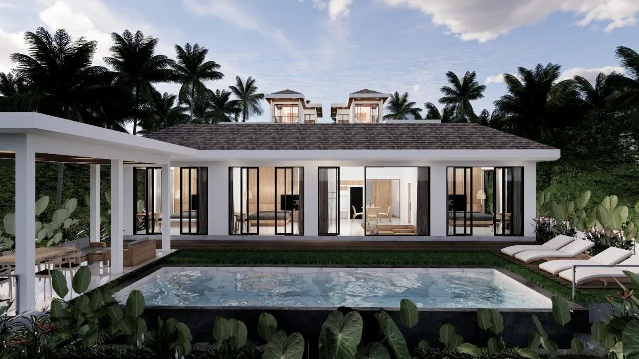 MODERN JUNGLE RETREAT: 3-BEDROOM VILLA IN UBUD