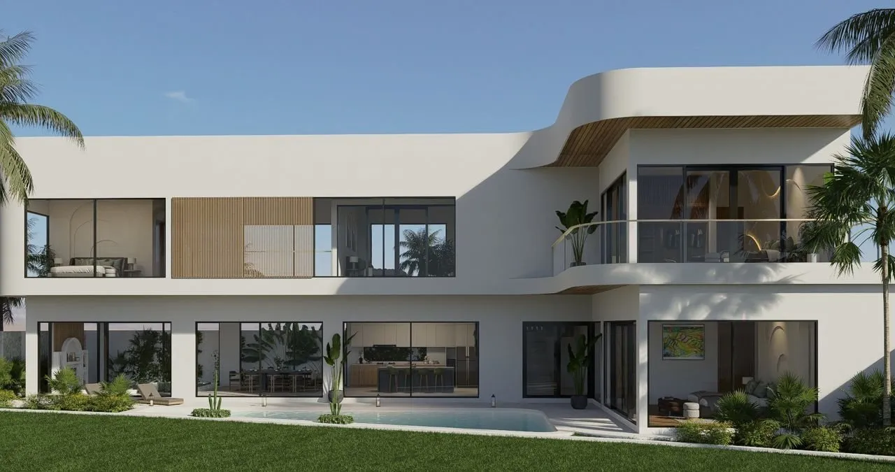 MODERN 4-BEDROOM VILLA IN SESEH: A COASTAL OASIS