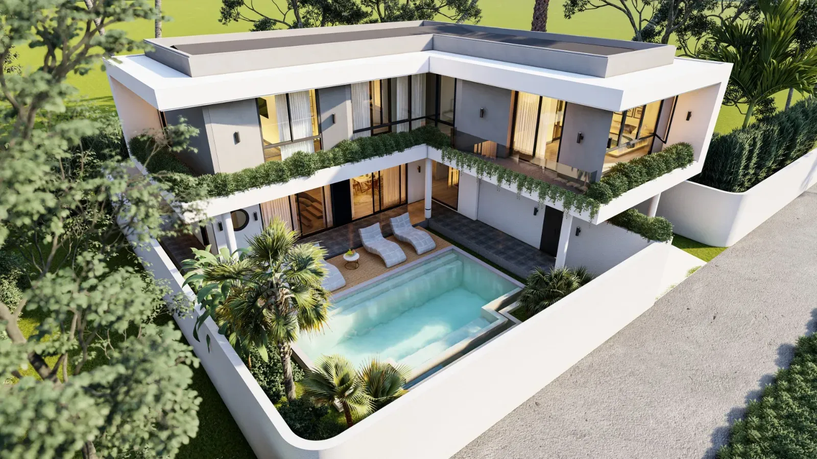 LUXURIOUS 4-BEDROOM VILLA IN KEROBOKAN WITH PRIVATE POOL