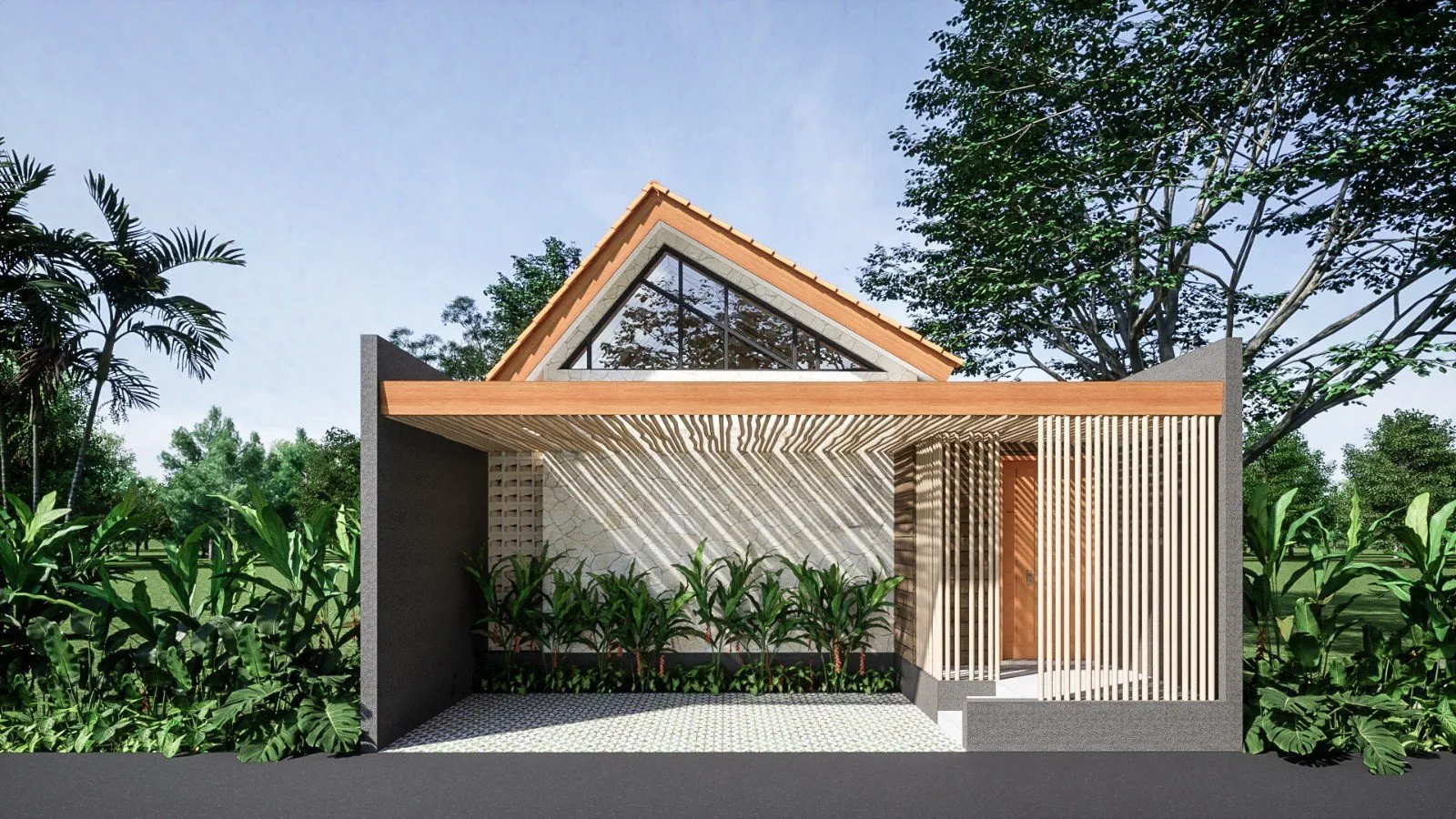 MODERN BALI LIVING IN GOA GONG