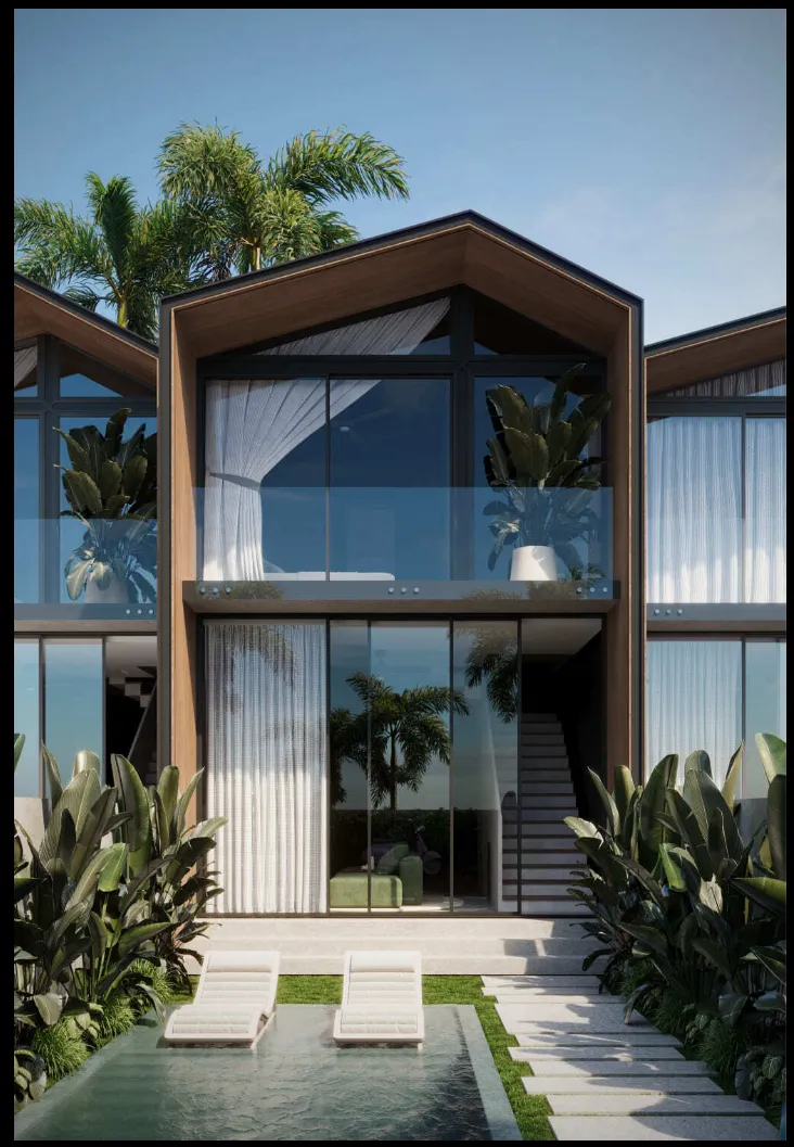 CONTEMPORARY TWO-BEDROOM VILLA JUST MINUTES FROM MELASTI BEACH