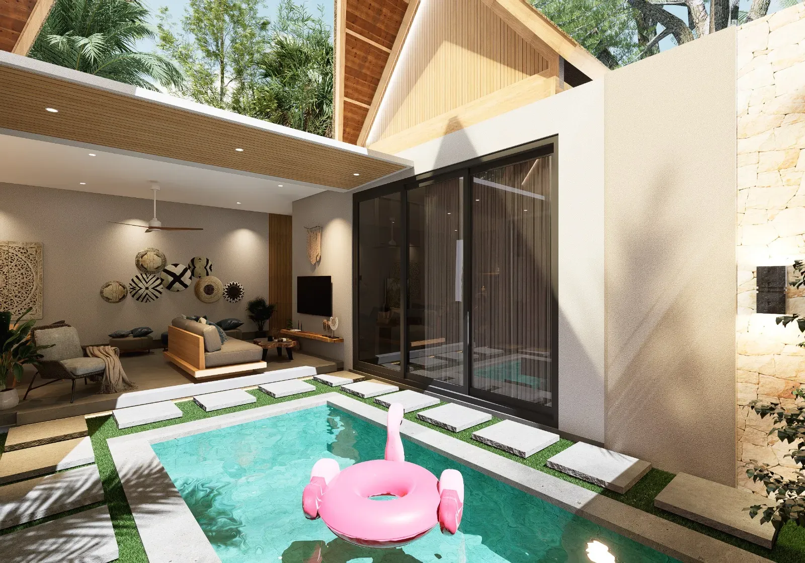 PRIVATE VILLA ESCAPE WITH GARDEN AND POOL IN SEMINYAK