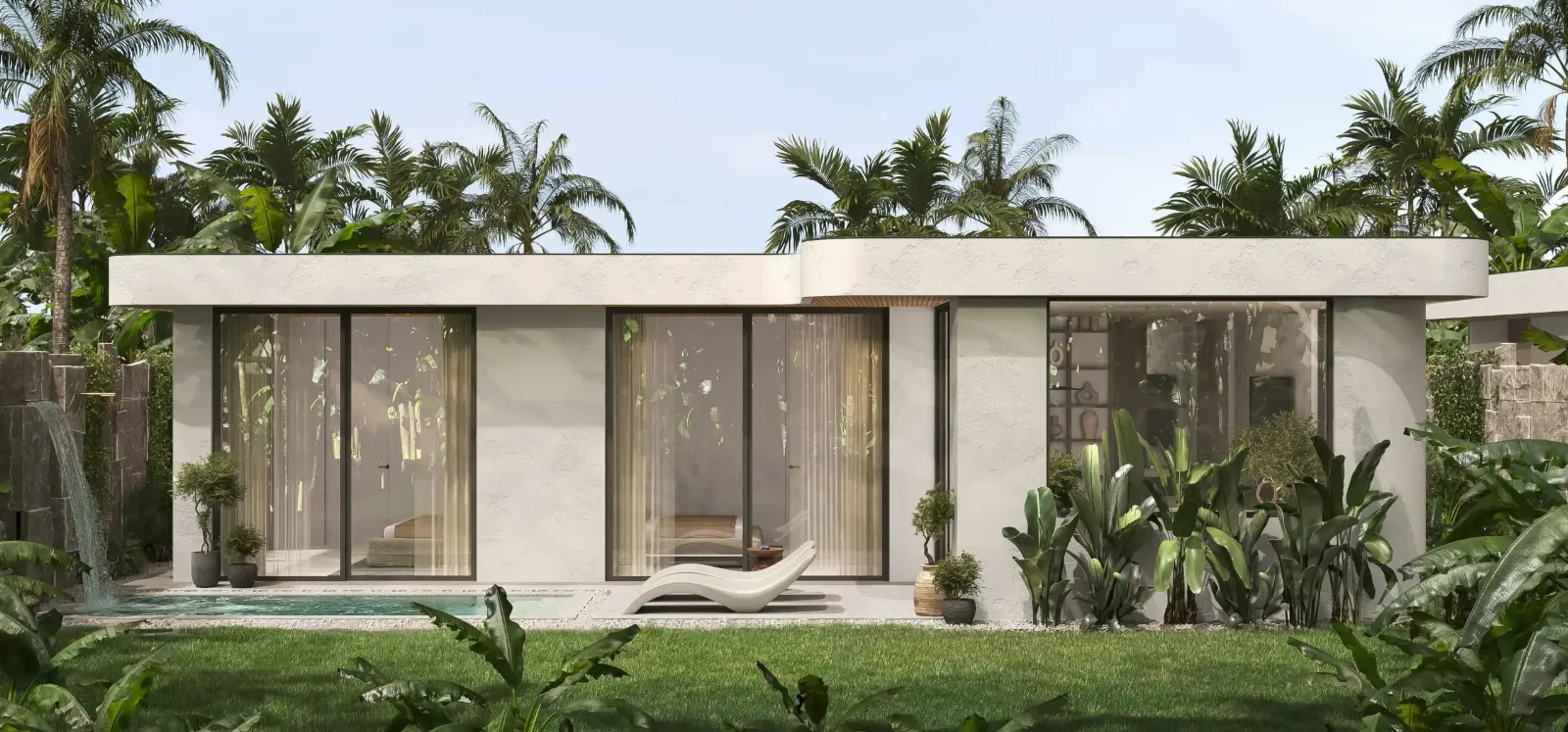 SMALL SCALE LIVING WITH PRIVATE POOL COMFORT
